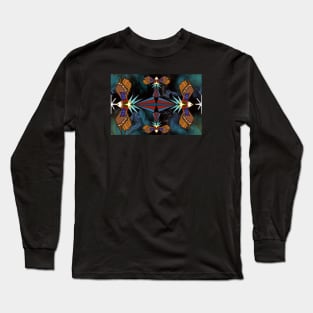 Kaleidoscope Freedom eagle Long Sleeve T-Shirt